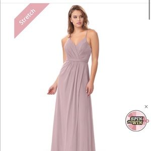 Azazie Luxy bridesmaid dress in vintage mauve